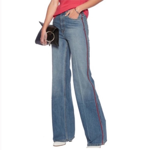 Marc Jacobs Denim - Marc Jacobs Jeans with Red Pinstripe